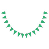 Rich Green Backdrop – Classic & Minimalist Look Wimpelkette (Alle)