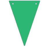 Rich Green Backdrop – Classic & Minimalist Look Wimpelkette (Zweite Fahne)