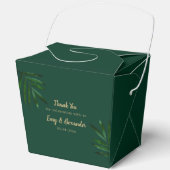 Rich Green Golden Theme Fevor Boxes Geschenkschachtel (Vorderseite)