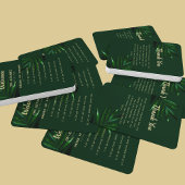 Rich Green Golden Theme Programm Fächer