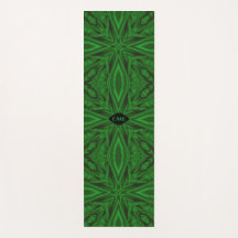 Rich Green Modern Fraktal Patches