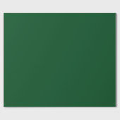 Rich Green (Solid) Geschenkpapier (Flach)