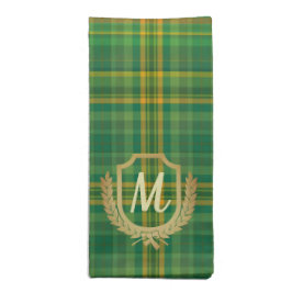 Rich Green Tartan (Kariert) Custom Serviette