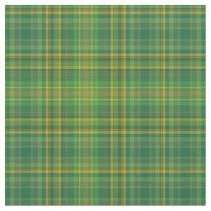 Rich Green Tartan (Kariert) Custom Stoff