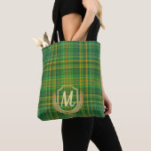 Rich Green Tartan (Kariert) Custom Tasche (Von Nahem)