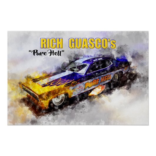 Rich Guasco, Pure Hell Poster (Vorderseite)