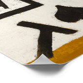 Rich Harbour von Paul Klee Poster (Ecke)