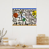 Rich Harbour von Paul Klee Poster (Küche)