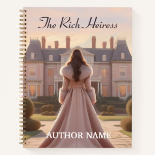 Rich Heiress Book Cover Inspiration Notebook Notizblock