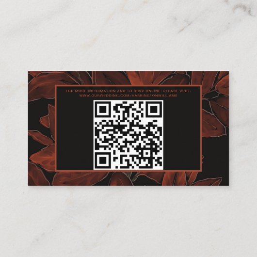 Rich Herbst - Details zur Hochzeitskarte - Moody-B Begleitkarte (Rückseite)