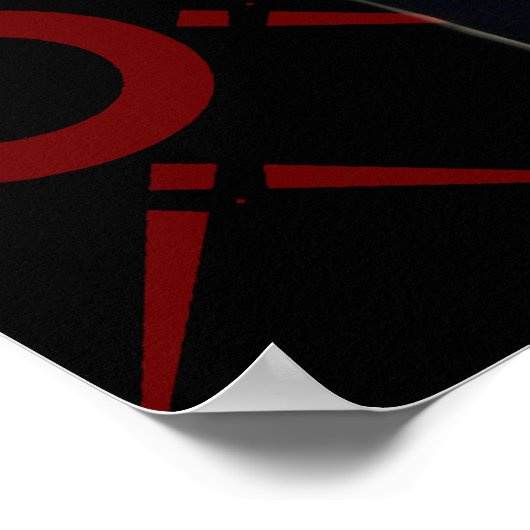 Rich Htitude Poster (Ecke)