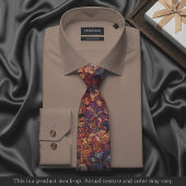 Rich Impressionist Floral Necktie Krawatte