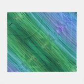 Rich indigo, deep green, and amethyst fleecedecke (Vorderseite (Horizontal))