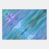 Rich indigo, deep green, and amethyst geschenkpapier set (Vorderseite 3)