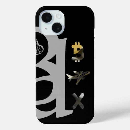 RICH iPhone Fälle Trend Abstrakt Art Schwarz-weiß Case-Mate iPhone Hülle (Rückseite)