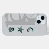 RICH iPhone Fälle Trend Abstrakt Schwarz-weiß grün Case-Mate iPhone Hülle (Rückseite (Horizontal))