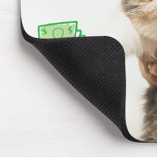 Rich King Cat Mousepad (Ecke)
