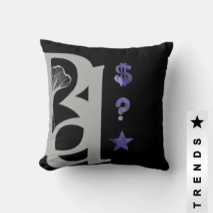 RICH Kissen Abstrakt Zuhause Trend Lavender Violet