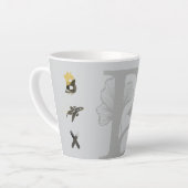 RICH Latte Tasse Abstrakter Trend Innendekoration  (Linke Ecke)