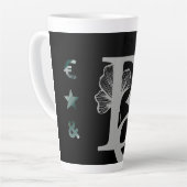 RICH Latte Tasse Abstrakter Trend Räume Grün (Linke Ecke)