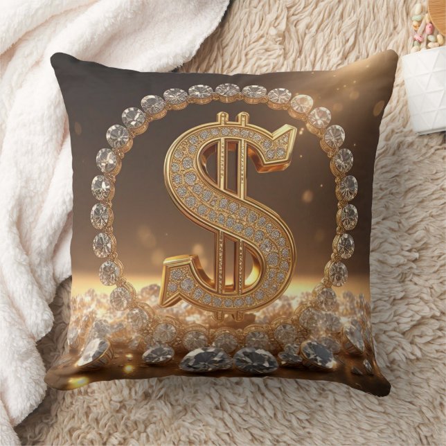 "Rich Luck Charm" Kissen (Decke)