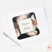 Rich Moody Floral Gastgeschenk Hochzeit Sticker mi (Umschlag)