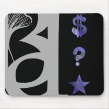 RICH Mousepad Trend Abstrakt Lavendel Violet