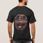 Rich on the Radio 8-Bit T-Shirt (Rückseite)