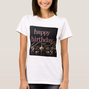 Rich Pink Blush luxuriös elegant extravagant T-Shirt
