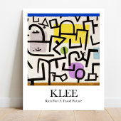 Rich Port A Travel Picture von Paul Klee 2 Poster