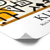 Rich Port A Travel Picture von Paul Klee Poster (Ecke)