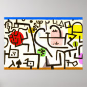 Rich Port Abstrakt Art Poster (Vorne)