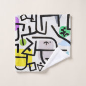 Rich Port, Paul Klee Badhandtuch Set (Waschlappen)