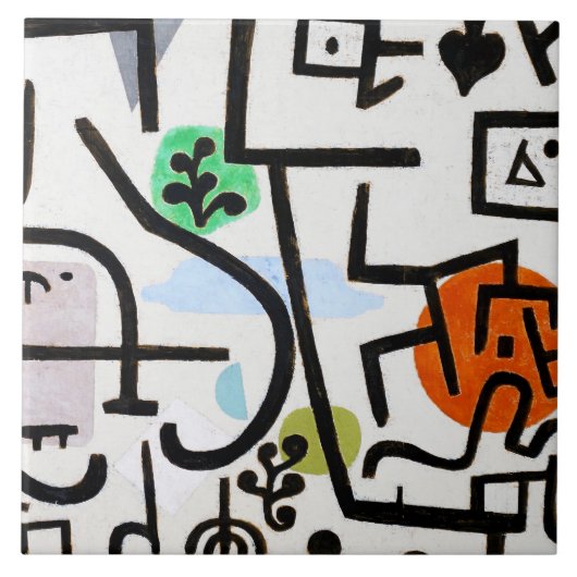 Rich Port, Paul Klee Fliese (Vorderseite)