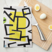 Rich Port, Paul Klee Geschirrtuch (Viertel Falte)