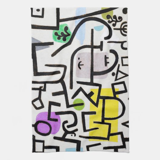 Rich Port, Paul Klee Geschirrtuch (Vertikal)