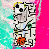 Rich Port Paul Klee Inspirierte Abstrakte Kunst Case-Mate iPhone Hülle