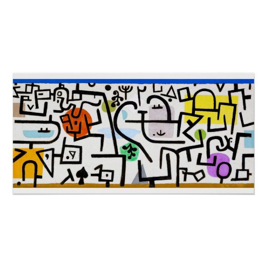 Rich Port, Paul Klee Poster (Vorderseite)