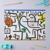 Rich Port, Paul Klee Seidenpapier (Basteln)