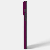 Rich Purpule Individuelle Name Personalisiert Case-Mate iPhone Hülle (Rückseite / Links)