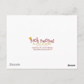 Rich Recipes SUMPTUOUS STRAWBERRY ANGEL Postkarte (Rückseite)