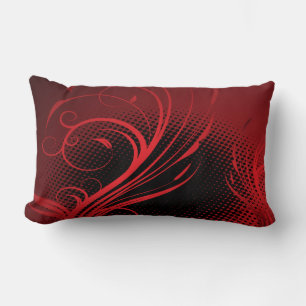 Rich Red Abstrakt American MoJo Pillow Lendenkissen