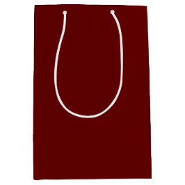 Rich Red (Solid) Mittlere Geschenktüte