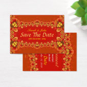 Rich Reds Xtra Wedding and Invitations Card (Schreibtisch)