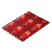 Rich Rote Rose Notebook Notizblock (Linke Seite)