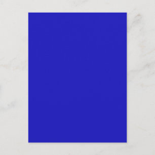 RICH ROYAL BLUE (Vollfarbe) ~ Postkarte