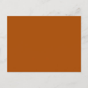 Rich sienna braune Farbe bereit, um die Farbe anzu Postkarte