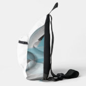 RICH Sling Bag Trend Abstrakter Blauer Ozean (Rechts)