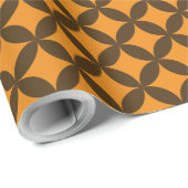 Rich Spice & Chocolate Christmas Wrapping Paper Geschenkpapier (Rolleneckpunkt)