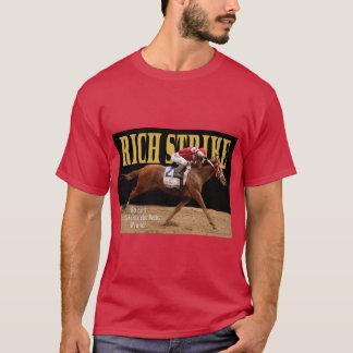 Rich Strike 80 zu 1 Gewinner 2022 Kentucky Der T-Shirt